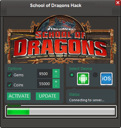 Download Hacked School Of Dragons Apk